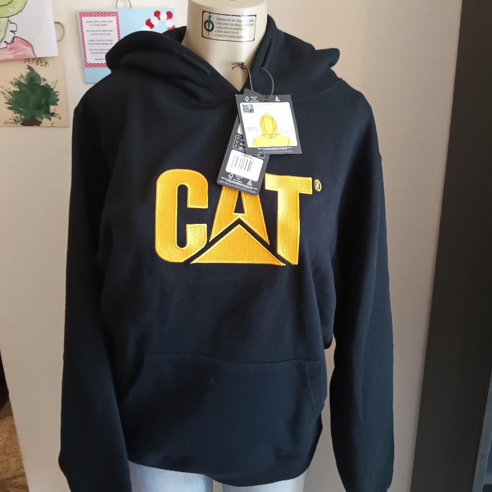 Brand new with tags men's size LARGE CAT hoodie